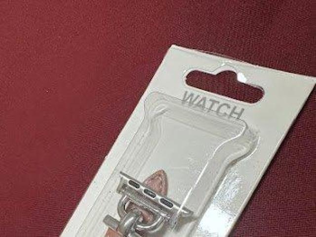 Apple Watch バンド 合皮 38/40/41mm ダークピンク+シルバー < 女性アクセサリー/時計 Apple Watch バンド 合皮 38/40/41mm ダークピンク+シルバー < 女性アクセサリー/時計の