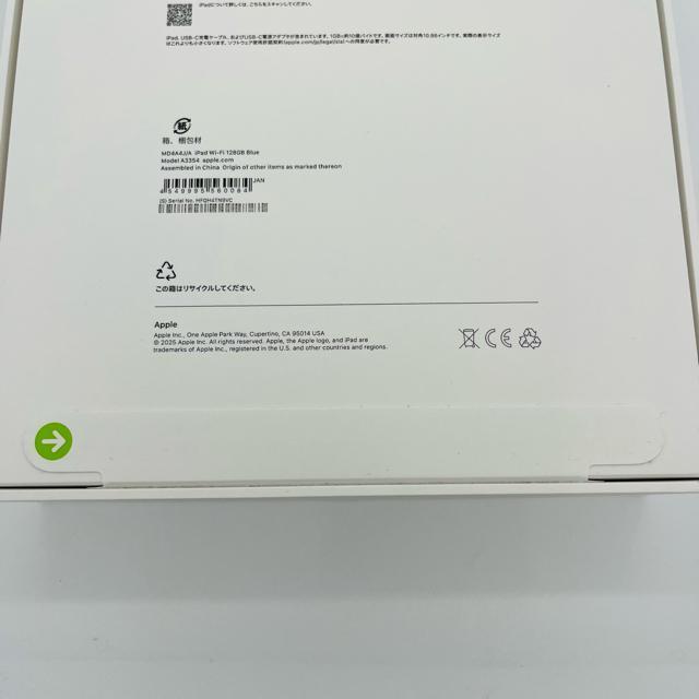J iPad 11 11 A16 128 GB Wi-Fi {  PC{/Ӌ@ 