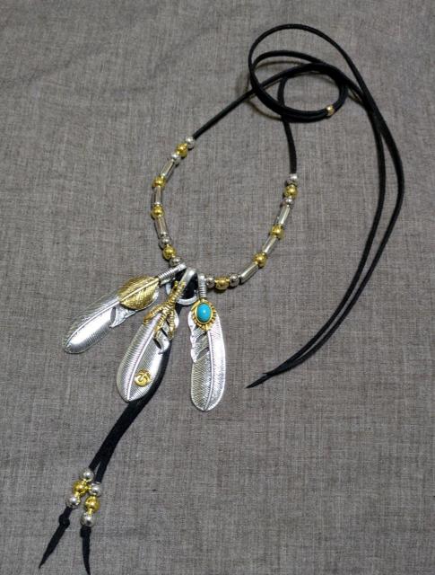 インディアンジュエリー★フェザー3連ネックレス★メディスンホイール★パイプビーズ★新品未着用★男女兼用★送料無料★クーポン < 男性アクセサリー/時計 インディアンジュエリー★フェザー3連ネックレス★メディスンホイール★パイプビーズ★新品未着用★男女兼用★送料無料★クーポン < 男性アクセサリー/時計の