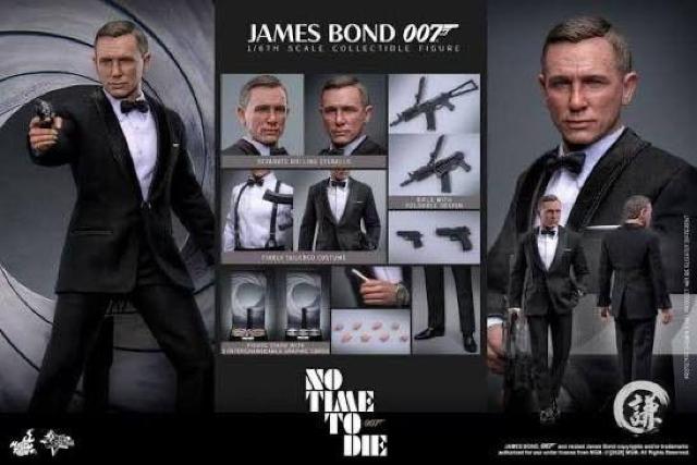 �z�b�g�g�C�Y MMS803 �w007�^�m�[�E�^�C���E�g�D�E�_�C�x1/6 �W�F�[���Y�E�{���h hottoys James Bond  �� �z�r�[�� 