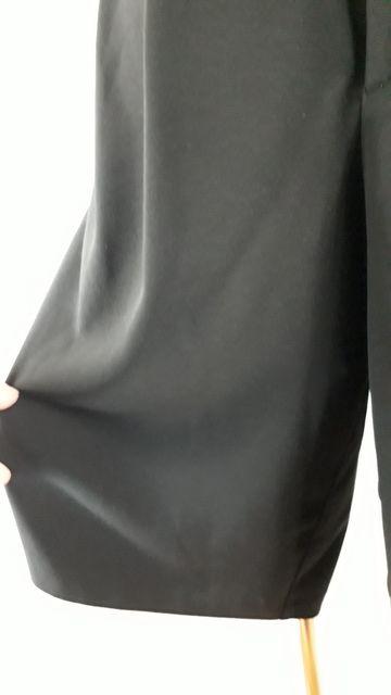 ★ユニクロ★ガウチョパンツ★M★黒★涼しい!! < 女性ファッション  ★ユニクロ★ガウチョパンツ★M★黒★涼しい!! < 女性ファッションの