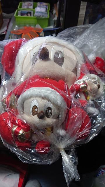 ミッキー・クリスマスぬいぐるみ・大・中・小セット < おもちゃ  ミッキー・クリスマスぬいぐるみ・大・中・小セット  < おもちゃの