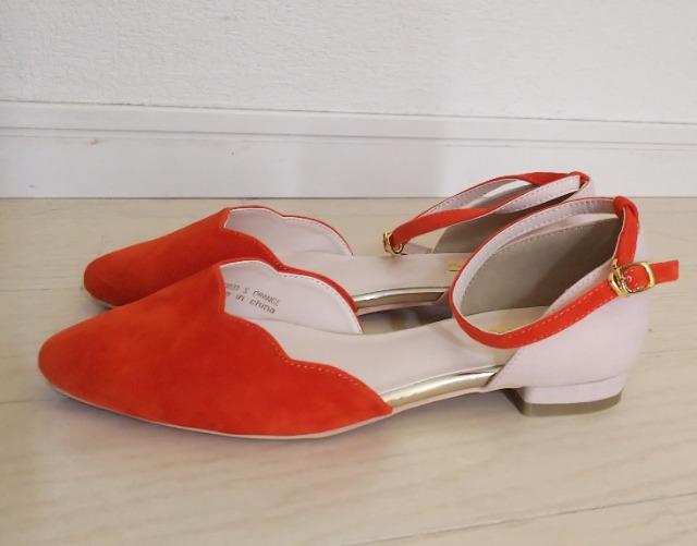 S★Candy Paradise★スカラップアンクルストラップパンプス★低反発中敷き★ < 女性ファッション  S★Candy Paradise★スカラップアンクルストラップパンプス★低反発中敷き★ < 女性ファッションの