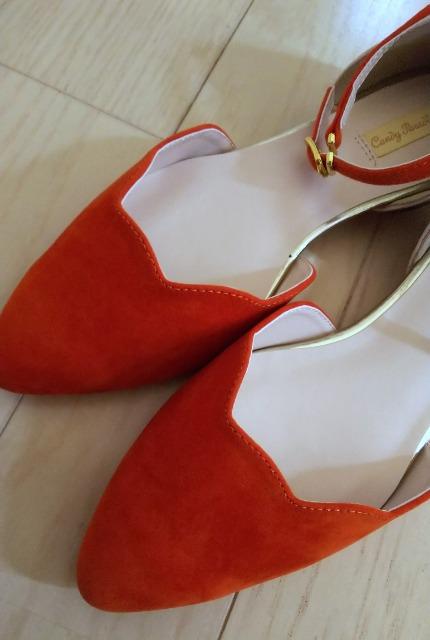 S★Candy Paradise★スカラップアンクルストラップパンプス★低反発中敷き★ < 女性ファッション  S★Candy Paradise★スカラップアンクルストラップパンプス★低反発中敷き★ < 女性ファッションの