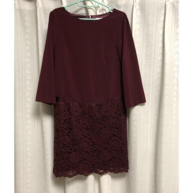 UNTITLED(アンタイトル) レース切り替えミディワンピース < ブランド  UNTITLED(アンタイトル) レース切り替えミディワンピース < ブランドの