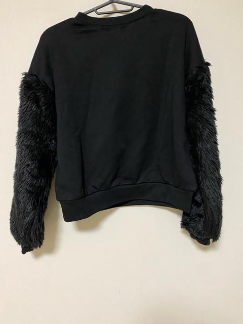 匿名配送 duras  トレーナー ブラック ボリューム袖 < 女性ファッション  匿名配送 duras  トレーナー ブラック ボリューム袖 < 女性ファッションの