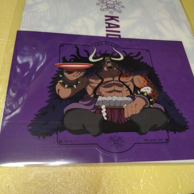 カイドウ クリアファイル ワンピース一番くじ 両翼決戦 < アニメ/コミック/キャラクター  カイドウ クリアファイル ワンピース一番くじ 両翼決戦 < アニメ/コミック/キャラクターの