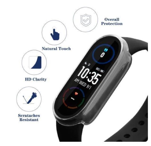 Xiaomi Smart Band 8 Jo[ tB̌^ P[X O[  Ɠd/AV 