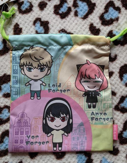 SPY×FAMILY かぷばっぐ&巾着A枚セット アーニャ ロイド ヨル < アニメ/コミック/キャラクター  SPY×FAMILY かぷばっぐ&巾着A枚セット アーニャ ロイド ヨル < アニメ/コミック/キャラクターの