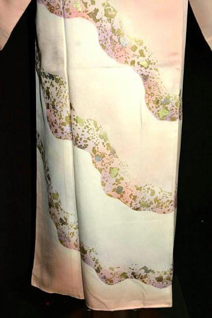 【最高級】新品同様 ピンク暈し染め 金彩 金箔散し 丸栄謹製 訪問着・長襦袢セット 身丈168cm 裄丈64.5cm T3472 < 女性ファッション  【最高級】新品同様 ピンク暈し染め 金彩 金箔散し 丸栄謹製 訪問着・長襦袢セット 身丈168cm 裄丈64.5cm T3472 < 女性ファッションの