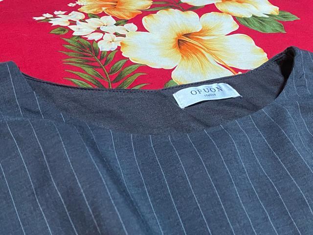 オフオン☆半袖トップス☆グレー < 女性ファッション  オフオン☆半袖トップス☆グレー < 女性ファッションの