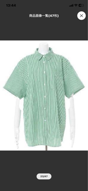 *新品未使用(タグなし)/INGNI/BIGストライプ半袖シャツ* < ブランド *新品未使用(タグなし)/INGNI/BIGストライプ半袖シャツ* < ブランドの