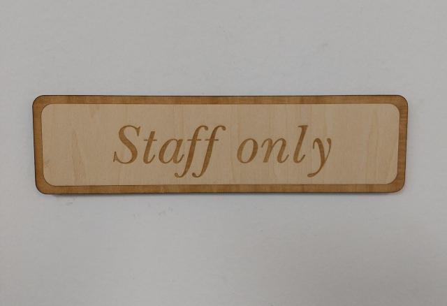 送料無料!木製サインプレート 長方形 メッセージプレート ドアプレート スタッフオンリー < インテリア/ライフ 送料無料!木製サインプレート 長方形 メッセージプレート ドアプレート スタッフオンリー < インテリア/ライフの