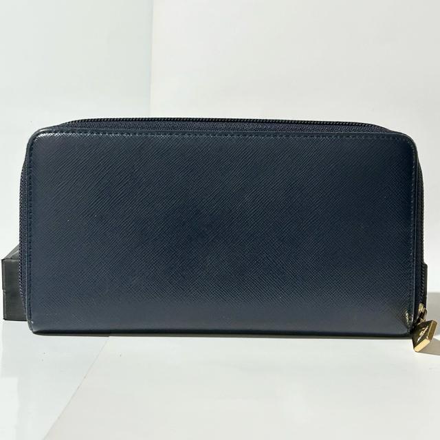 Vivienne Westwood ヴィヴィアン・ウエストウッド サフィアーノ レザー ラウンドファスナー 長財布 ネイビー < ブランド Vivienne Westwood ヴィヴィアン・ウエストウッド サフィアーノ レザー ラウンドファスナー 長財布 ネイビー < ブランドの