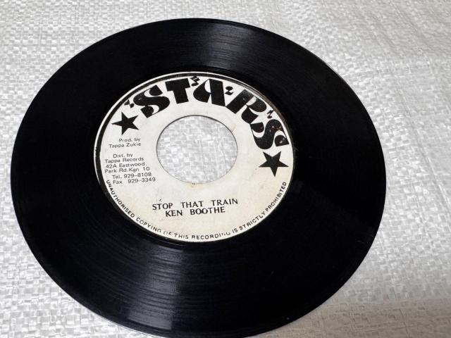 KEN BOOTHE STOP THAT TRAIN / VERSION STARS 7�C���` �V���O�� ���R�[�h ���Q�G ���y �� CD/DVD/�r�f�I�� 