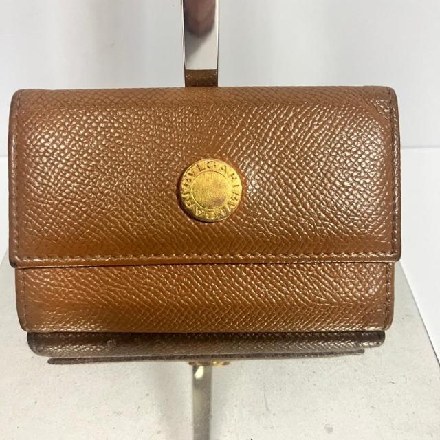 BVLGARI ブルガリ キーケース ブラウン キャメル 6連 キーホルダー < ブランド BVLGARI ブルガリ キーケース ブラウン キャメル 6連 キーホルダー < ブランドの