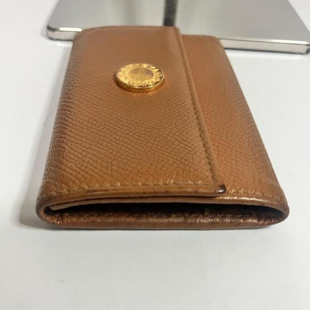 BVLGARI ブルガリ キーケース ブラウン キャメル 6連 キーホルダー < ブランド BVLGARI ブルガリ キーケース ブラウン キャメル 6連 キーホルダー < ブランドの