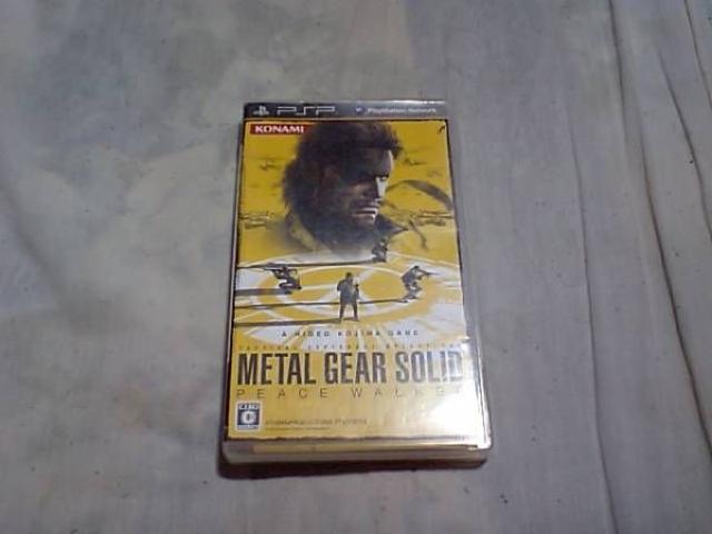 【PSP】メタルギアソリッド ピースウォーカー < ゲーム本体/ソフト  【PSP】メタルギアソリッド ピースウォーカー  < ゲーム本体/ソフトの