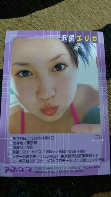 沢尻エリカ トレカ 1枚 < タレントグッズ  沢尻エリカ トレカ 1枚 < タレントグッズの