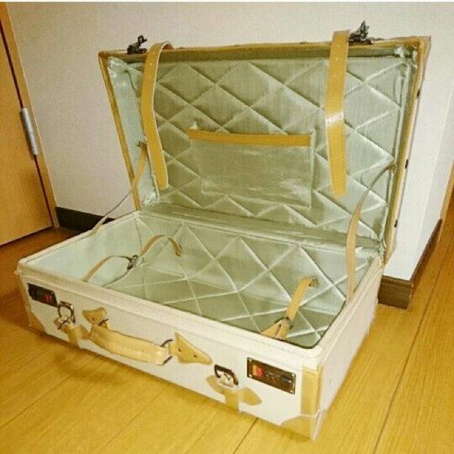 新品 レア 非売  鍵 付 トランク 鞄 旅行 バッグ ボストンバッグ < レジャー/スポーツ  新品 レア 非売  鍵 付 トランク 鞄 旅行 バッグ ボストンバッグ < レジャー/スポーツの