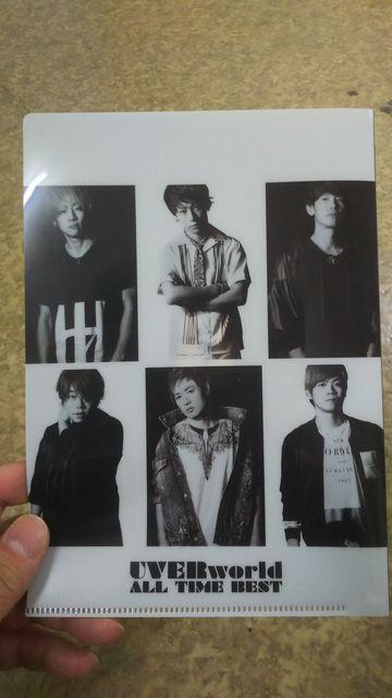 UVER world  クリアファイル < タレントグッズ  UVER world  クリアファイル  < タレントグッズの
