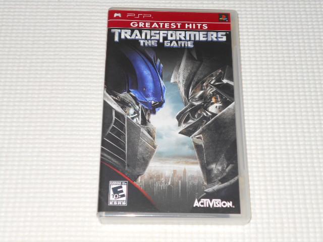 PSP★TRANSFORMERS THE GAME 海外版(国内本体動作可能) < ゲーム本体/ソフト  PSP★TRANSFORMERS THE GAME 海外版(国内本体動作可能)  < ゲーム本体/ソフトの