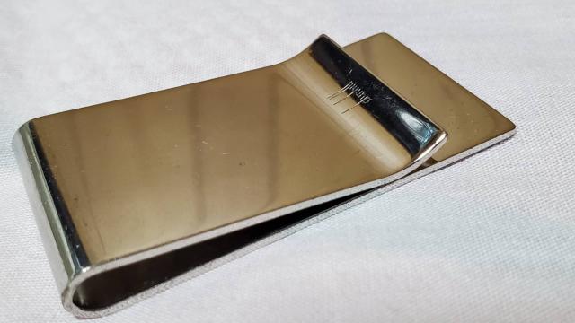 正規 激レア アルフレッドダンヒル  ゴシック トライバルマネークリップ メタルワイドウォレット 財布 クラシック < ブランド  正規 激レア アルフレッドダンヒル  ゴシック トライバルマネークリップ メタルワイドウォレット 財布 クラシック < ブランドの