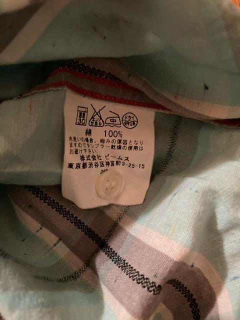 fine sportswear ビームス ウエスタン チェック シャツ beams メンズ 古着 コットン  < ブランド  fine sportswear ビームス ウエスタン チェック シャツ beams メンズ 古着 コットン  < ブランドの