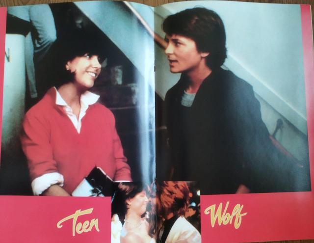 マイケル・J・フォックス ティーン・ウルフ 映画パンフレット < ホビー  マイケル・J・フォックス ティーン・ウルフ 映画パンフレット < ホビーの