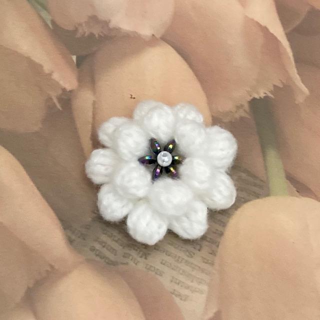 ハンドメイド♪かぎ針編みお花のモチーフ < 女性ファッション  ハンドメイド♪かぎ針編みお花のモチーフ  < 女性ファッションの