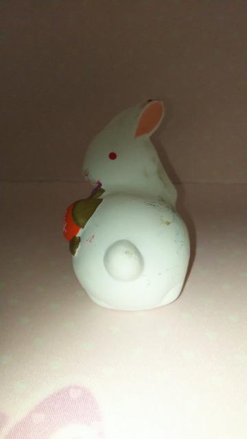 昭峰干支置物卯年兎うさぎウサギ高さ約7cm < インテリア/ライフ  昭峰干支置物卯年兎うさぎウサギ高さ約7cm < インテリア/ライフの