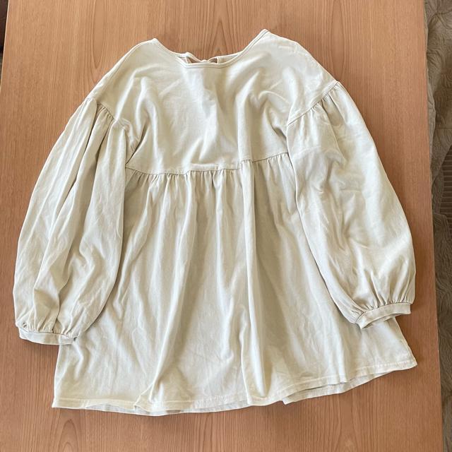 切手可 dearful コットン100% バックリボン チュニックシャツ < 女性ファッション  切手可 dearful コットン100% バックリボン チュニックシャツ  < 女性ファッションの