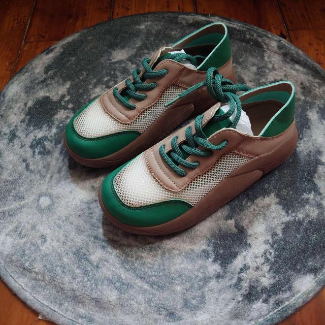 新品 23cm レディース スニーカー グリーン シューズ 靴 ローカット < 女性ファッション  新品 23cm レディース スニーカー グリーン シューズ 靴 ローカット  < 女性ファッションの