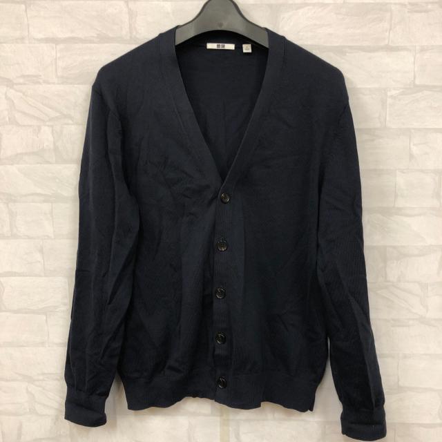 即決 UNIQLO ユニクロ コットンナイロンVネックカーディガン ネイビー < ブランド  即決 UNIQLO ユニクロ コットンナイロンVネックカーディガン ネイビー  < ブランドの