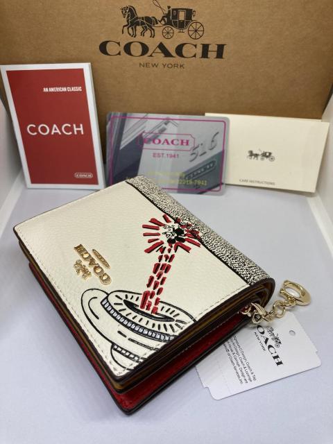 COACH  �R�[�`  C7433  ��܂���z  C�`���[��  �X�i�b�v   �f�B�Y�j�[ x �L�[�X�w�����O  �R���{