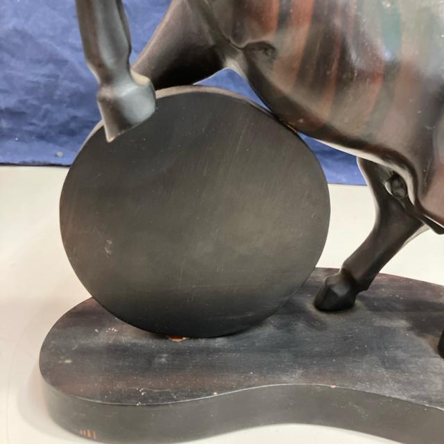 木製 馬 置物 オブジェ インテリア アイスンティーク 馬の置物 木彫 縁起物 < インテリア/ライフ  木製 馬 置物 オブジェ インテリア アイスンティーク 馬の置物 木彫 縁起物 < インテリア/ライフの