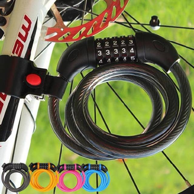 ★5桁ダイヤル式★ ワイヤーロック 自転車 鍵 防犯 オレンジ 他カラー有 < レジャー/スポーツ  ★5桁ダイヤル式★ ワイヤーロック 自転車 鍵 防犯 オレンジ 他カラー有  < レジャー/スポーツの