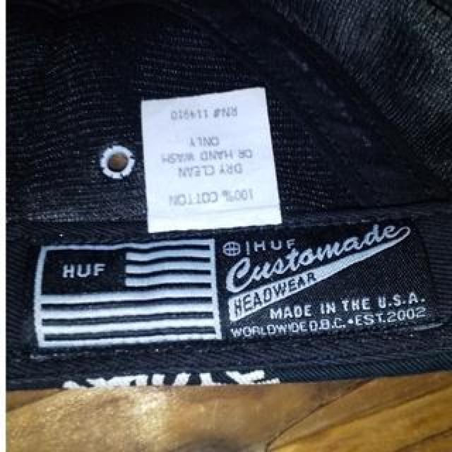 古着 HUF ハフ ジェットキャップ < 男性ファッション  古着 HUF ハフ ジェットキャップ < 男性ファッションの