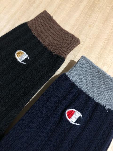 champion チャンピオン ソックス 靴下 2足 22〜24 < 女性ファッション  champion チャンピオン ソックス 靴下 2足 22〜24 < 女性ファッションの