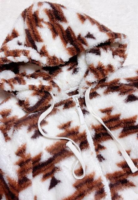 *男女兼用♪もこもこ//フード付//フリース//ジャケット* < 女性ファッション *男女兼用♪もこもこ//フード付//フリース//ジャケット* < 女性ファッションの