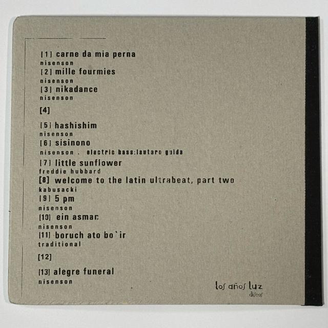 (MUZIC) FROM THE RED HILLS OF NIKADA / NISENSON KABUSACKI �` �� CD/DVD/�r�f�I�� 