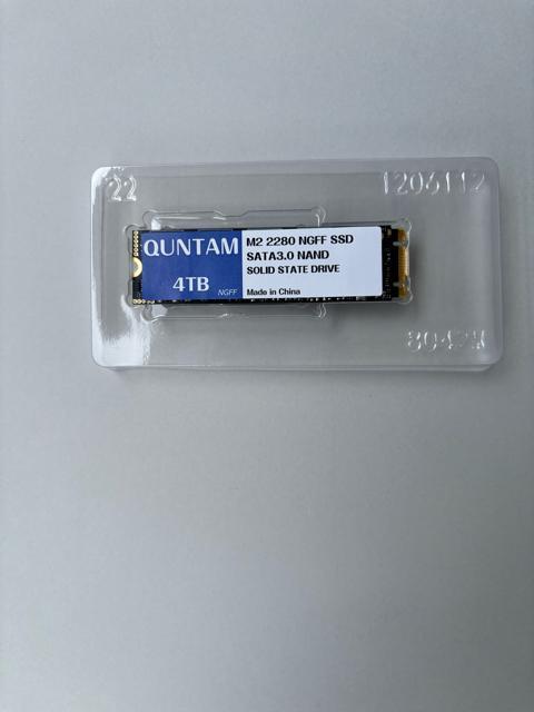QUNTAM M.2 2280 NGFF SSD SATA3 NAND �� PC�{��/���Ӌ@��� 