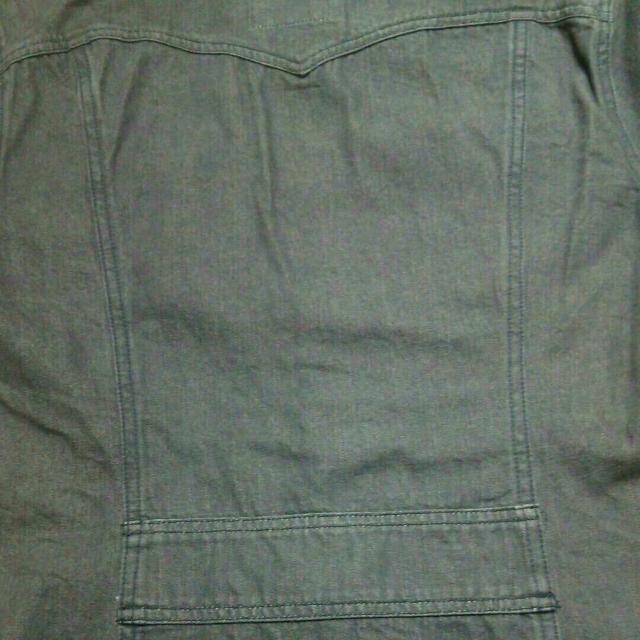 DRESSCAMP 半袖デニムシャツサイズ44グレー系ドレスキャンプデニムジャケット日本製服 < ブランド DRESSCAMP 半袖デニムシャツサイズ44グレー系ドレスキャンプデニムジャケット日本製服 < ブランドの