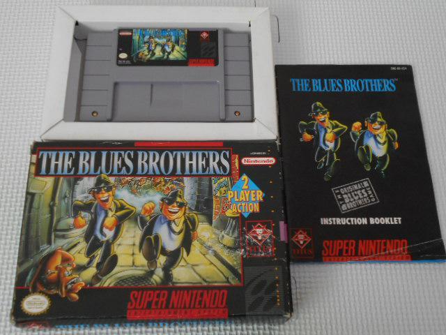 SFC★THE BLUES BROTHERS SNES 海外版 端子清掃済み < ゲーム本体/ソフト  SFC★THE BLUES BROTHERS SNES 海外版 端子清掃済み  < ゲーム本体/ソフトの