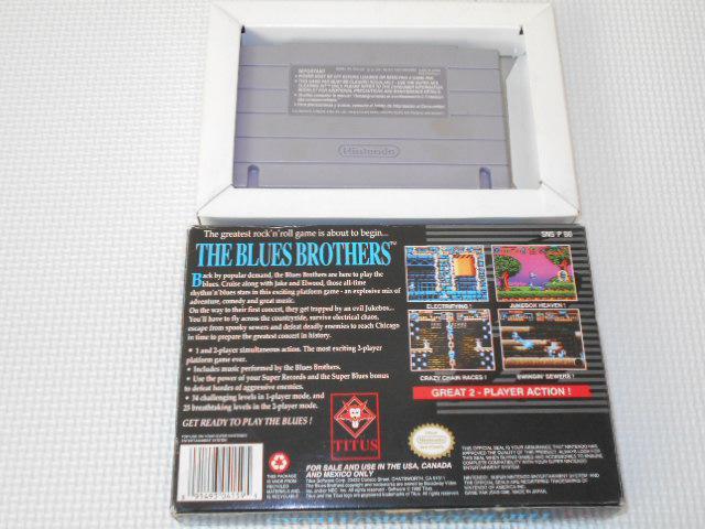 SFC★THE BLUES BROTHERS SNES 海外版 端子清掃済み < ゲーム本体/ソフト  SFC★THE BLUES BROTHERS SNES 海外版 端子清掃済み < ゲーム本体/ソフトの