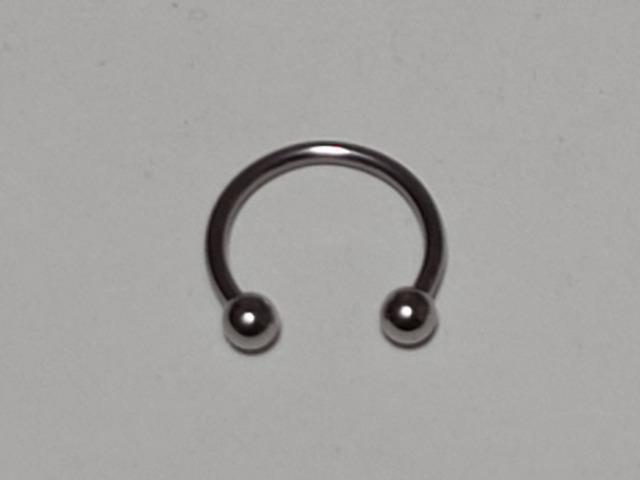 送料無料/サージカルステンレスボディピアス16G/直径1.3cm/Msize < 女性アクセサリー/時計 送料無料/サージカルステンレスボディピアス16G/直径1.3cm/Msize < 女性アクセサリー/時計の