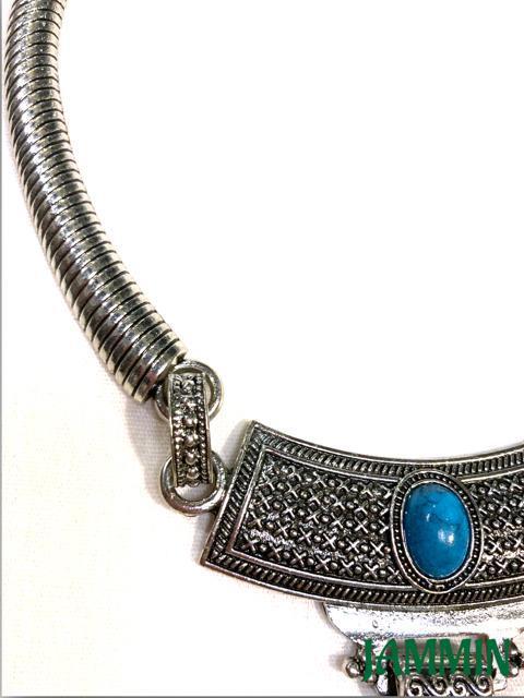 ストーン風ネックレス★ターコイズ★アジアン★エスニック★衣装 < 女性アクセサリー/時計 ストーン風ネックレス★ターコイズ★アジアン★エスニック★衣装 < 女性アクセサリー/時計の
