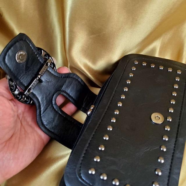 込み★ゴシックスタイルチェーン&ラインストーン2wayバッグ★黒★ < 女性ファッション  込み★ゴシックスタイルチェーン&ラインストーン2wayバッグ★黒★ < 女性ファッションの