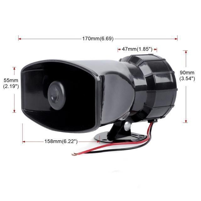 リモコン式サイレン12V多彩なサイレンパトカーサイレンや救急車サイレン 熊よけにも活躍 セキュリティーホーンや危険警報にも < 自動車/バイク リモコン式サイレン12V多彩なサイレンパトカーサイレンや救急車サイレン 熊よけにも活躍 セキュリティーホーンや危険警報にも < 自動車/バイク