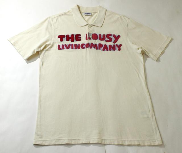 UNIQLO ユニクロ LOSLOGOS 半袖 フェルト&プリント ポロシャツ:L < ブランド  UNIQLO ユニクロ LOSLOGOS 半袖 フェルト&プリント ポロシャツ:L < ブランドの